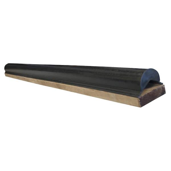 6 ft. PVC Piling Bumper, Black (1-Pack)