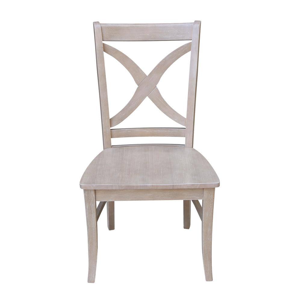 weathered gray chairs