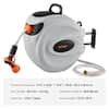 VEVOR Retractable Hose Reel, 115 ft x 1/2 inch, 180° Swivel