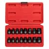 SUNEX TOOLS 3/8 In. Drive Stubby Impact Hex Driver SAE And Metric Set ...