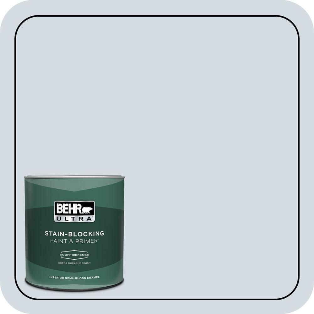 1 qt. #PPL-45 Mystic Pool Extra Durable Semi-Gloss Enamel Interior Paint & Primer price history on PriceWatchPro