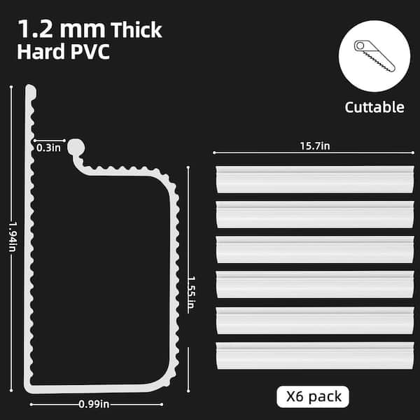 POUT Universal Wide Under Desk Cable Management Tray - View #3