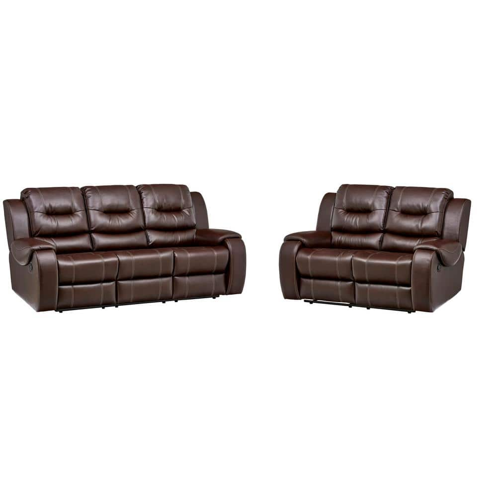 Cambridge appalachia leather double reclining deals loveseat