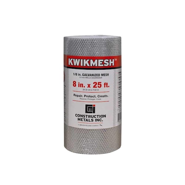 Gibraltar Building Products 8 in. x 25 ft. Kwikmesh Utility Screen Roll