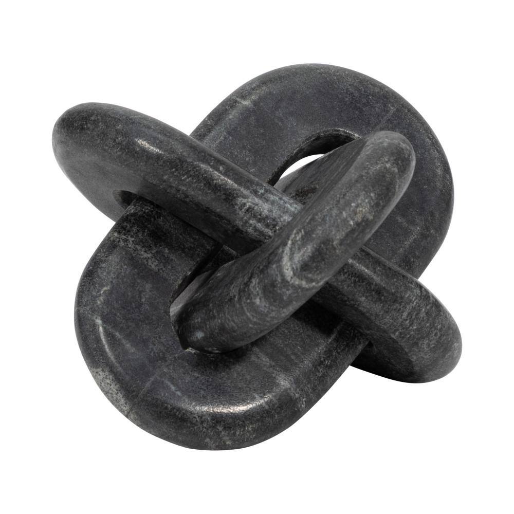 Gray 6 in. x 6 in. Marble Oval Knot Sculpture price history on PriceWatchPro