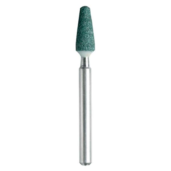 3/16 in. Rotary Tool Cone Silicon Carbide Grinding Stone for Stone, Glass,  Ceramic, Porcelain, Gemstone (2-Pack)