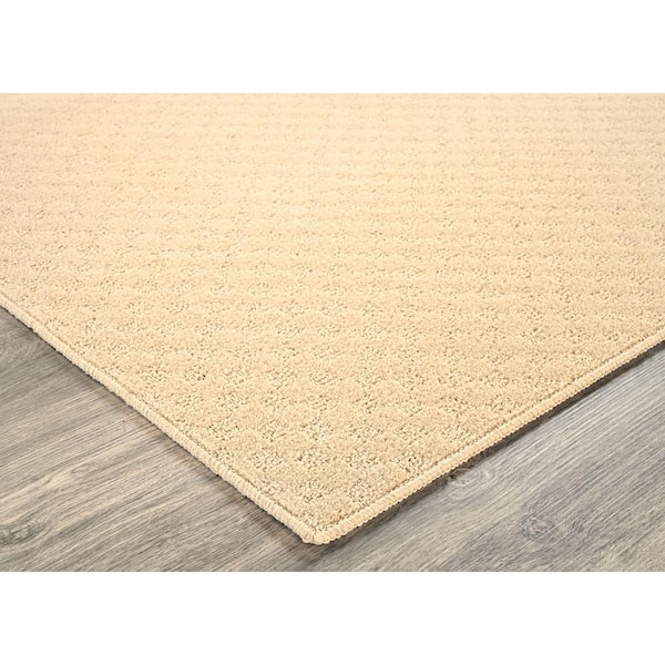 Medallion Tan 5 ft. x 7 ft. Geometric 3-Piece Rug Set
