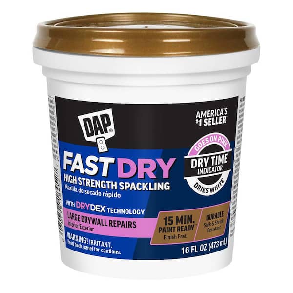 Fast Dry with Dry Dex 16 oz. High Strength Interior/Exterior Spackling Paste
