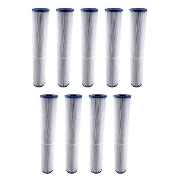 Unicel 2.88 in. Dia 14.5 sq. ft. Replacement Pool Filter Cartridge (9-Pack)