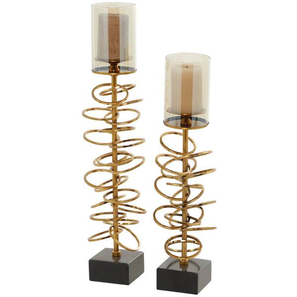 Windrush Candlestick, 2 Piece Set, Candlestick Holder