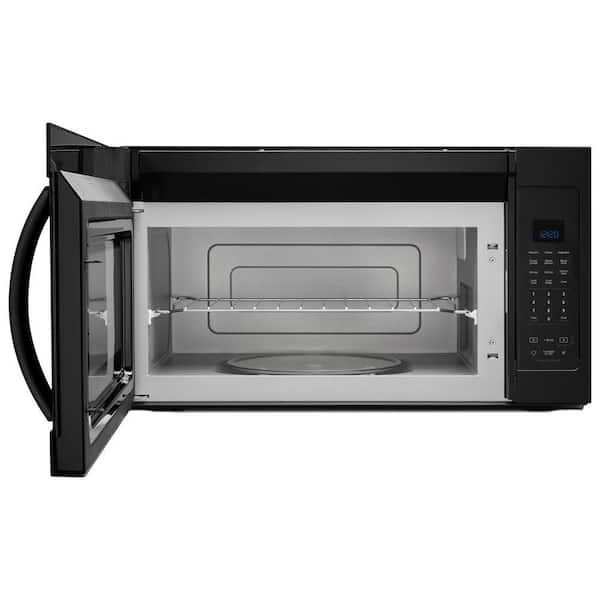 1.9 cu. ft. Over the Range Microwave in Black with Sensor Cooking and Steam