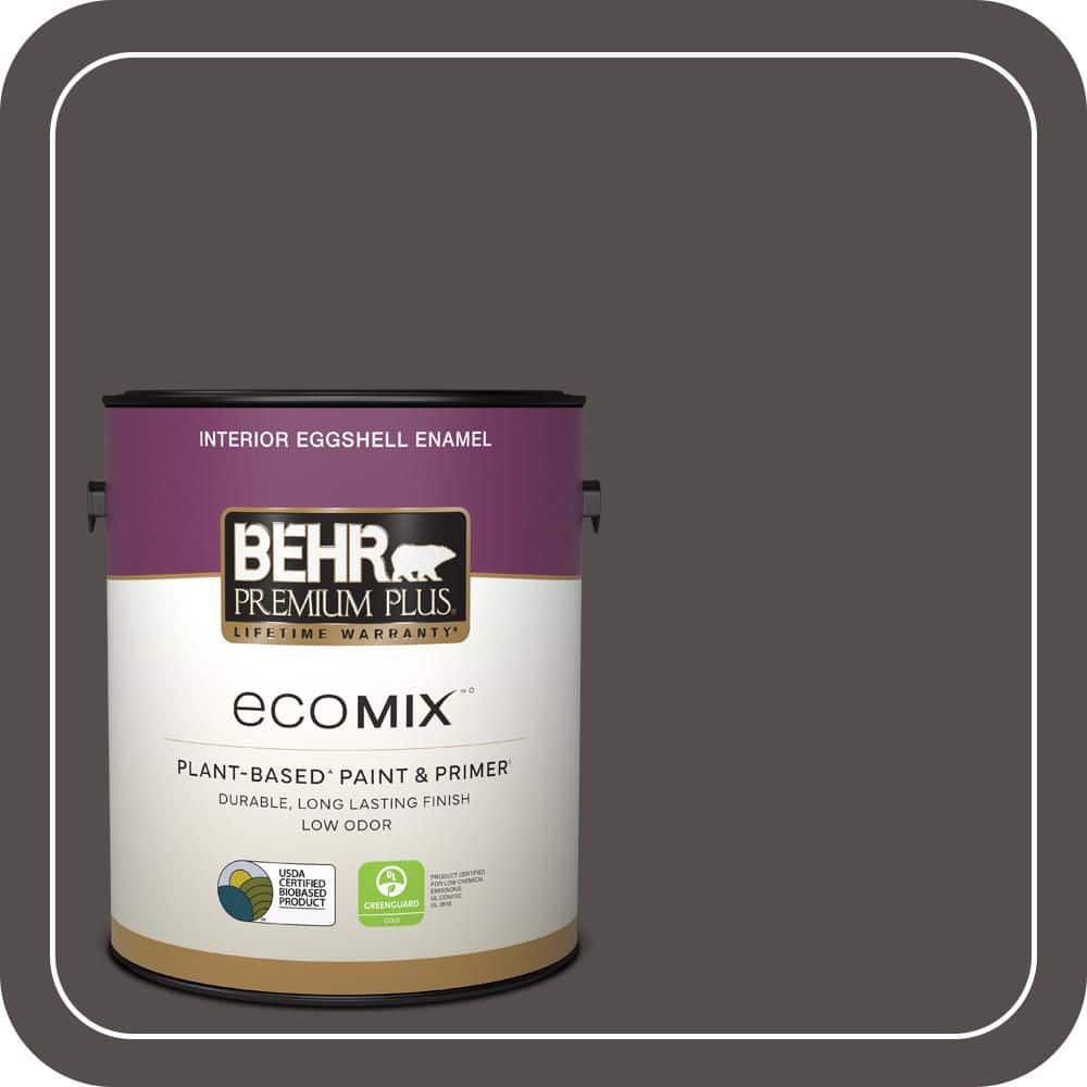 1 gal. #PPU24-02 Berry Brown Eggshell Enamel EcoMix Plant-Based Interior Paint & Primer price history on PriceWatchPro