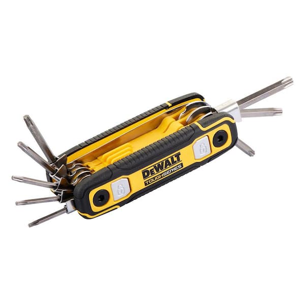 DEWALT TOUGHSERIES Torx Folding Locking Hex Key Set (8-Piece