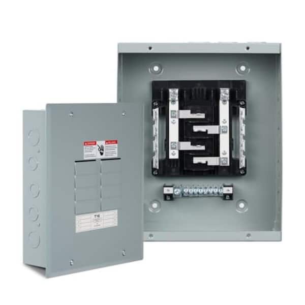125 Amp 8-Space Indoor Main Lug Load Center, 120/240V Circuit Breaker Panel Distribution Box