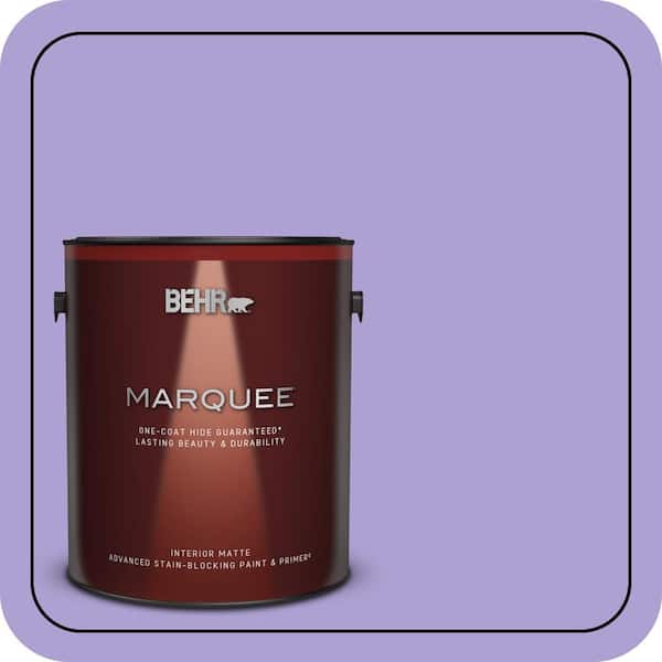 BEHR MARQUEE 1 gal. #P560-4 Magic Wand Matte Interior Paint & Primer