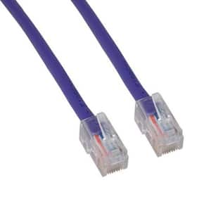 3 ft. Cat5e 350 MHz UTP Assembled Ethernet Network Patch Cable, Purple
