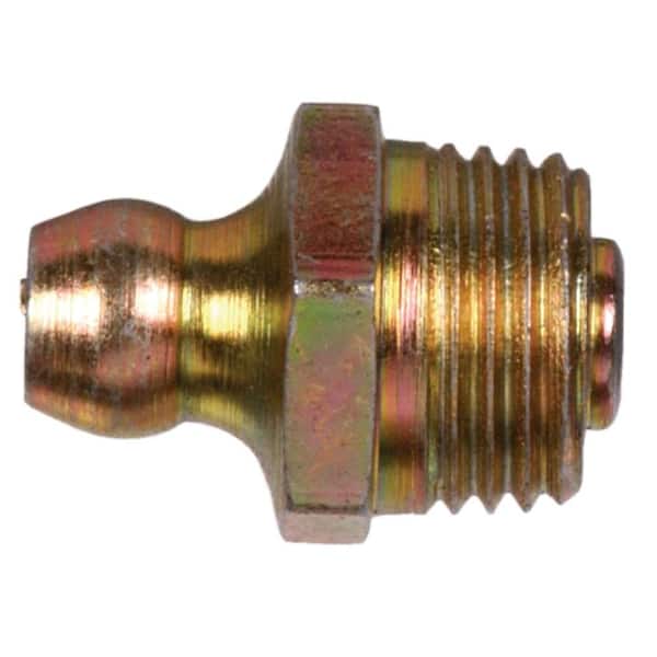 Hillman 1/4-28 Short Straight SAE Grease Fitting