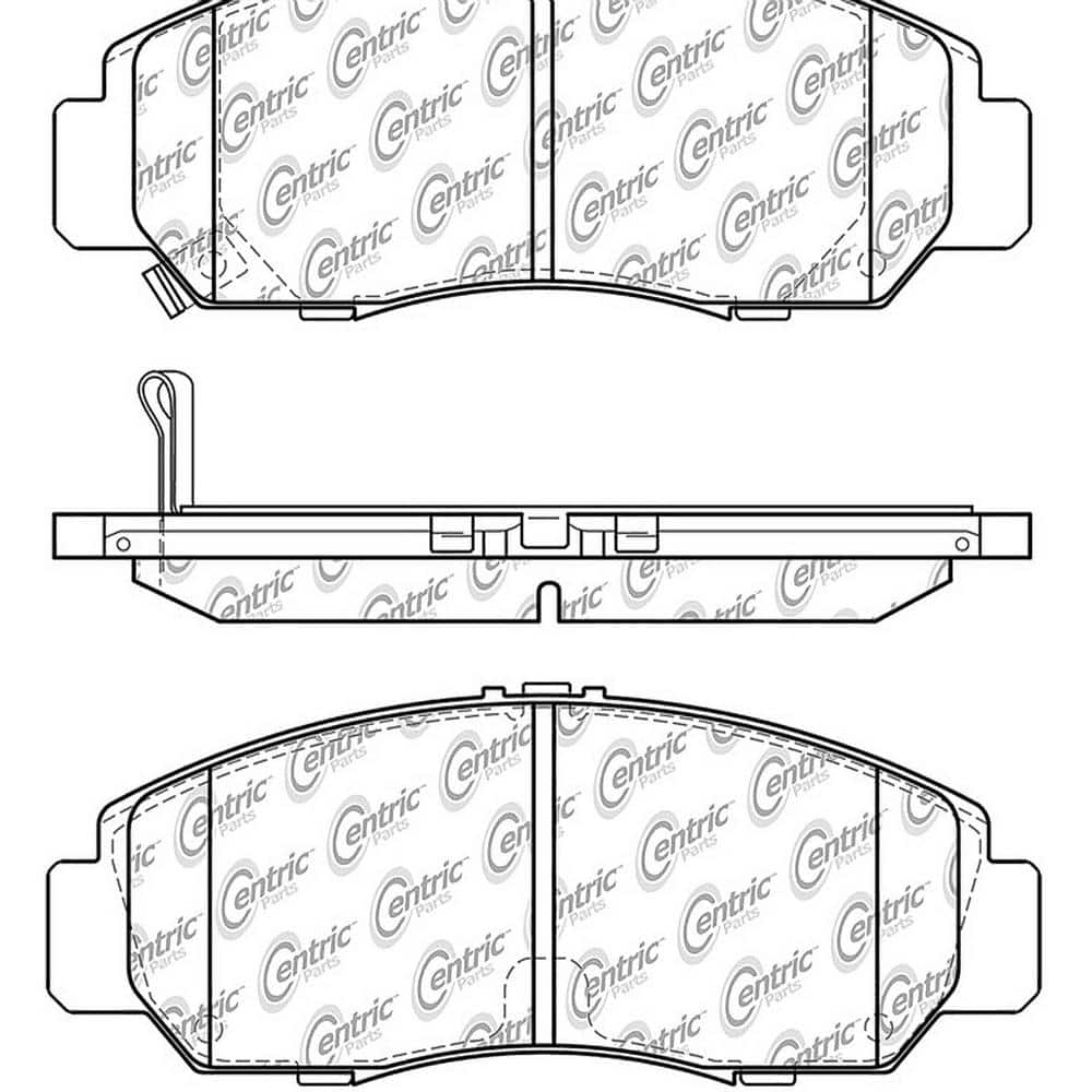 Disc Brake Pad Set fits 2012-2015 Honda Civic  CENTRIC PARTS