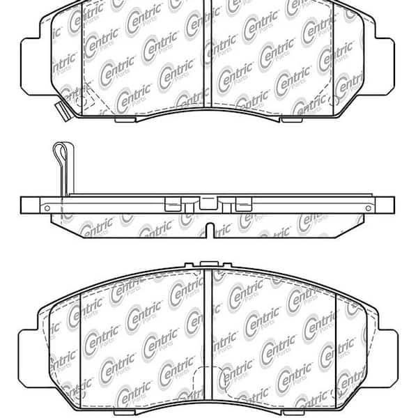 Centric Front & Rear Metallic Brake Pads 2SET For Honda Civic 2013 2014 2015
