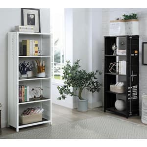 Klimson 64 in.H Sand White 4-Shelf Bookcase