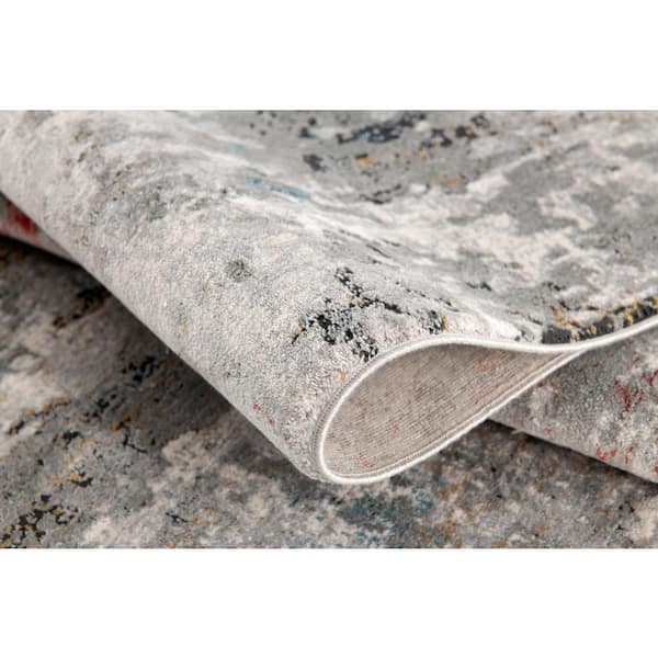 Capri Multicolor (2 ft. x 4 ft.) - 2 ft. 3 in. x 4 ft. Modern Abstract Doormat Area Rug Entrance Floor Mat