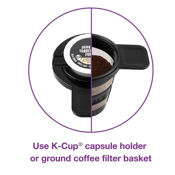 Mainstays Single Serve Coffee Maker For K-cup Capsule & Ground
