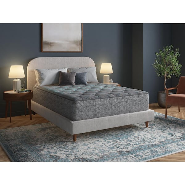 Full Medium 11 in Restonic Comfort Care 13 in. Hybrid Mattress, Individual Pocketed Coil Mattress, Firm Comfort, Twin