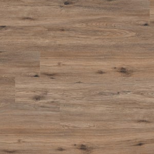 Forrest Brown 12 MIL x 7 in. W x 48 in. L Waterproof Click Lock Luxury Vinyl Plank Flooring (23.8 sq. ft./case)