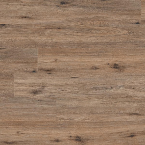 A&A Surfaces Forrest Brown 12 MIL x 7 in. x 48 in. Waterproof Click Lock Luxury Vinyl Plank Flooring (23.8 sq. ft. / case)