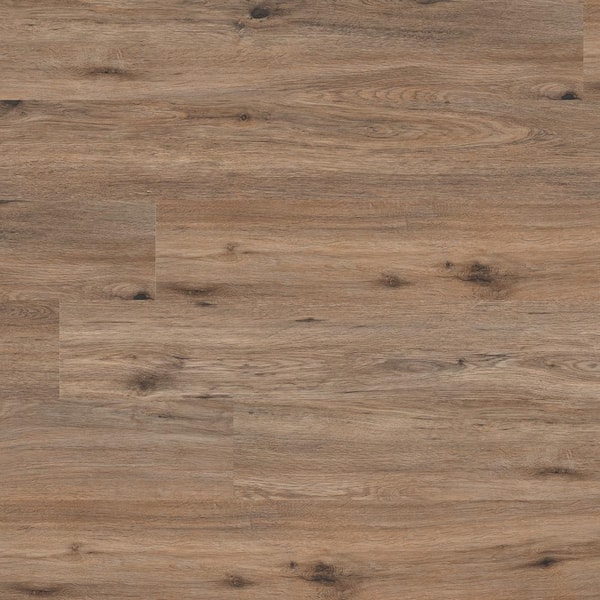 A&A Surfaces Forrest Brown 20 MIL x 9 in. W x 60 in. L Waterproof Click Lock Luxury Vinyl Plank Flooring (18.7 sq. ft./Case)