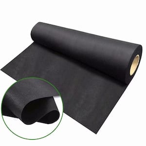 6 ft. x 50 ft. Landscape Fabric Weed Barrier Non-woven Fabric Garden Mats for Weeds Block in Raised Garden Bed