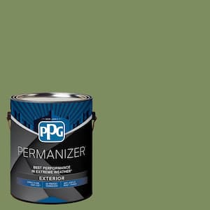 1 gal. PPG1121-6 Moss Point Green Semi-Gloss Exterior Paint