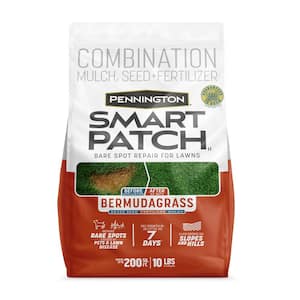 Smart Patch Bermudagrass 10 lb. 200 sq. ft. Grass Seed Bare Spot Repair with Mulch and Fertilizer
