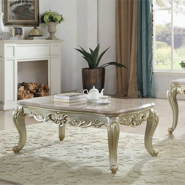 Venetian Worldwide Gorsedd 60 In Antique White Large Rectangle Marble Coffee Table With Top Va 82440 The Home Depot - Antique White Small Coffee Table Venetian Worldwide Gorsedd 60 In Antique White Large Rectangle Marble Coffee Table With Top Va 82440 The Home Depot - Antique White Small Coffee Table