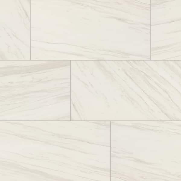 Daltile Perpetuo Timeless White 12 in. x 24 in. Color Body Porcelain Floor and Wall Tile (544.64 sq. ft./Pallet)