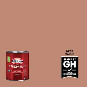 Glidden Premium 1 gal. PPG1068-5 Terrazzo Tan Satin Interior Latex
