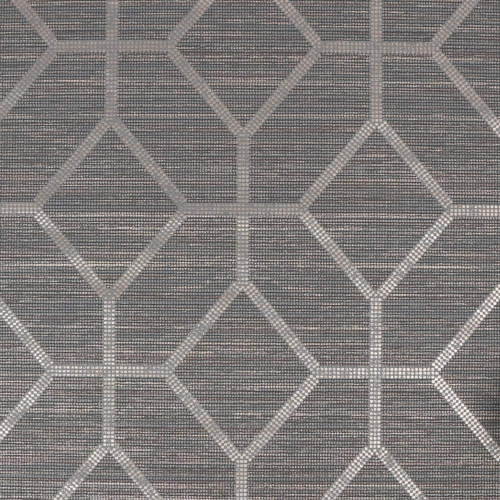 Asscher Geo Grey Wallpaper
