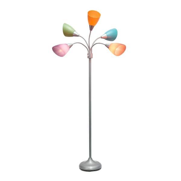 multicolored floor lamp