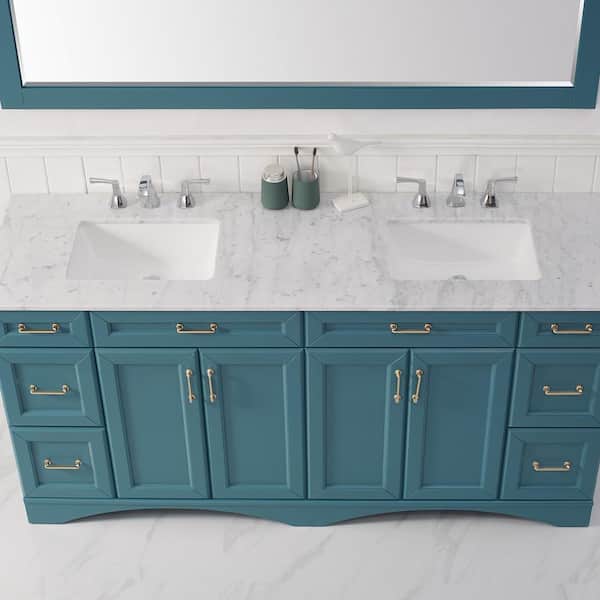 Roswell Naples 72 In Bath Vanity, How To Make A Bathroom Vanity Top