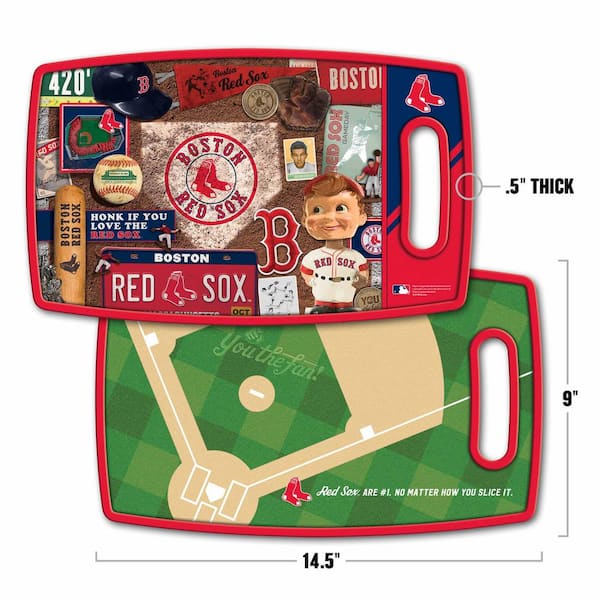 YouTheFan 0959649 MLB Boston Red Sox Retro Series Cutting Board