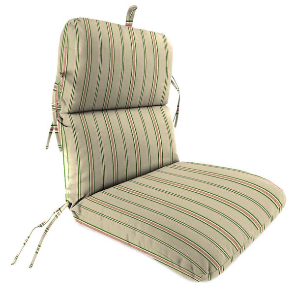 Jordan Manufacturing 22 in. L x 45 in. W x 5 in. T Outdoor Chair Cushion in Owen Raffia