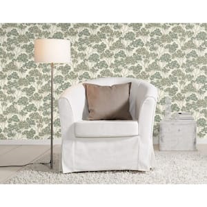 Stickley Green Tree Wallpaper