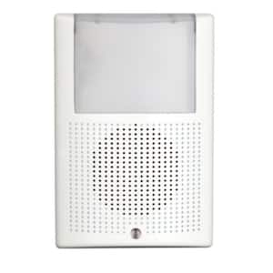 White Plastic Wireless Night Light Doorbell Kit