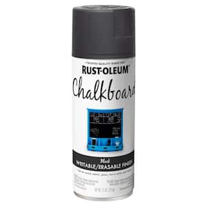 11 oz. Chalkboard Flat Black Spray Paint (6-Pack)
