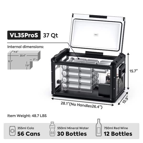 ICECO VL35ProS 1.24 cu. ft. Manual Defrost Single Zone Portable