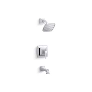 Riff 1-Handle Tub and Shower Faucet Trim Kit with 2.5 GPM in Polished Chrome (Valve Not Included)