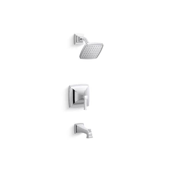 KOHLER Riff 1-Handle Tub and Shower Faucet Trim Kit with 2.5 GPM in Polished Chrome (Valve Not Included)
