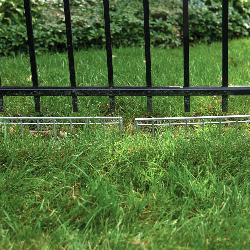 Zinc-Coated Steel Animal Dig Barrier Fence 12-Pack