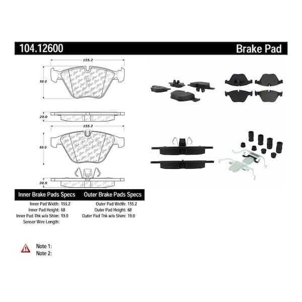 Centric Parts Disc Brake Pad Set