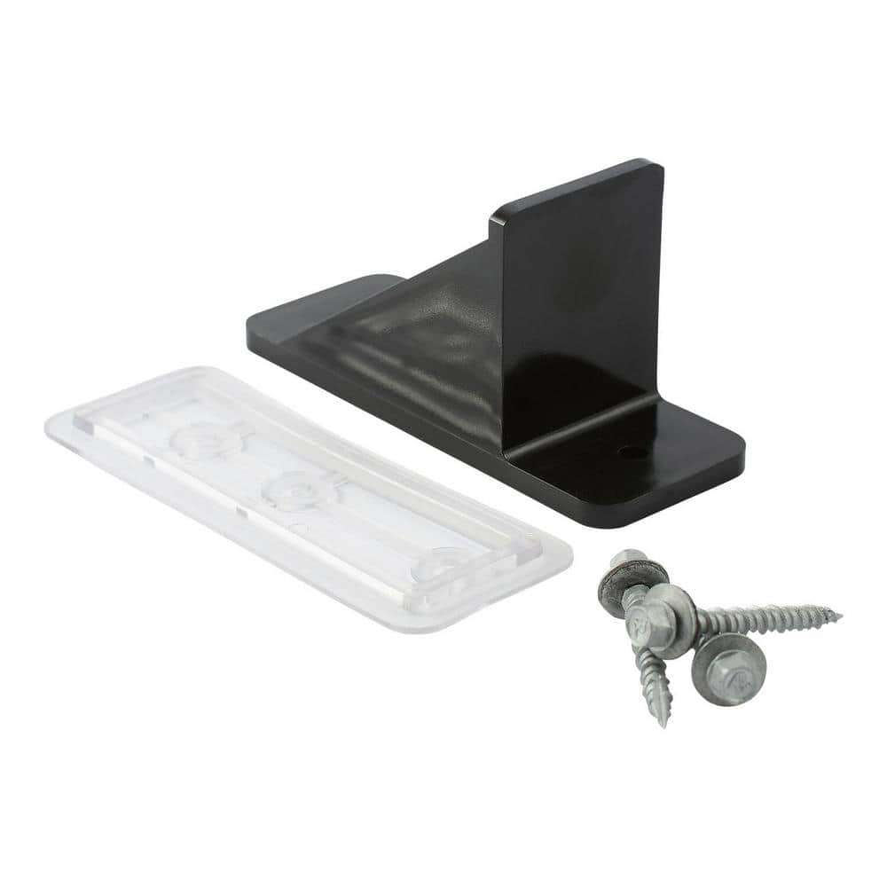 Black Commercial Bulk Pack Snow Guards, Perfect Seal Gaskets and Screw (50-